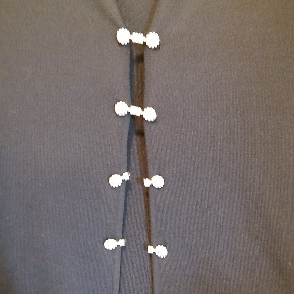 Escada 3 Piece Wide Leg Pant Suit, Sweater, Tank Top, & Wide, Flare Leg Pants - Picture 3 of 11